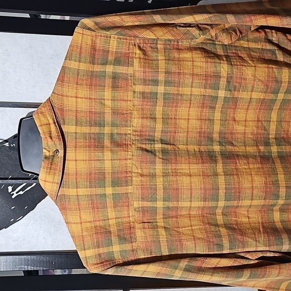 Toad&Co‎ Plaid Autumn Button Shirt Size Small NWT - Picture 7 of 8